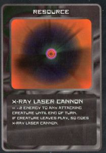 X-Ray Laser Cannon